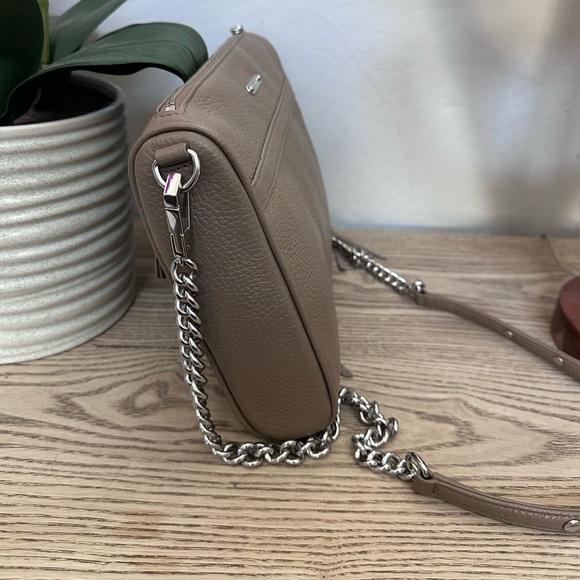 REBECCA MINKOFF Leather Crossbody Bag in Sandrift - Picture 11 of 11